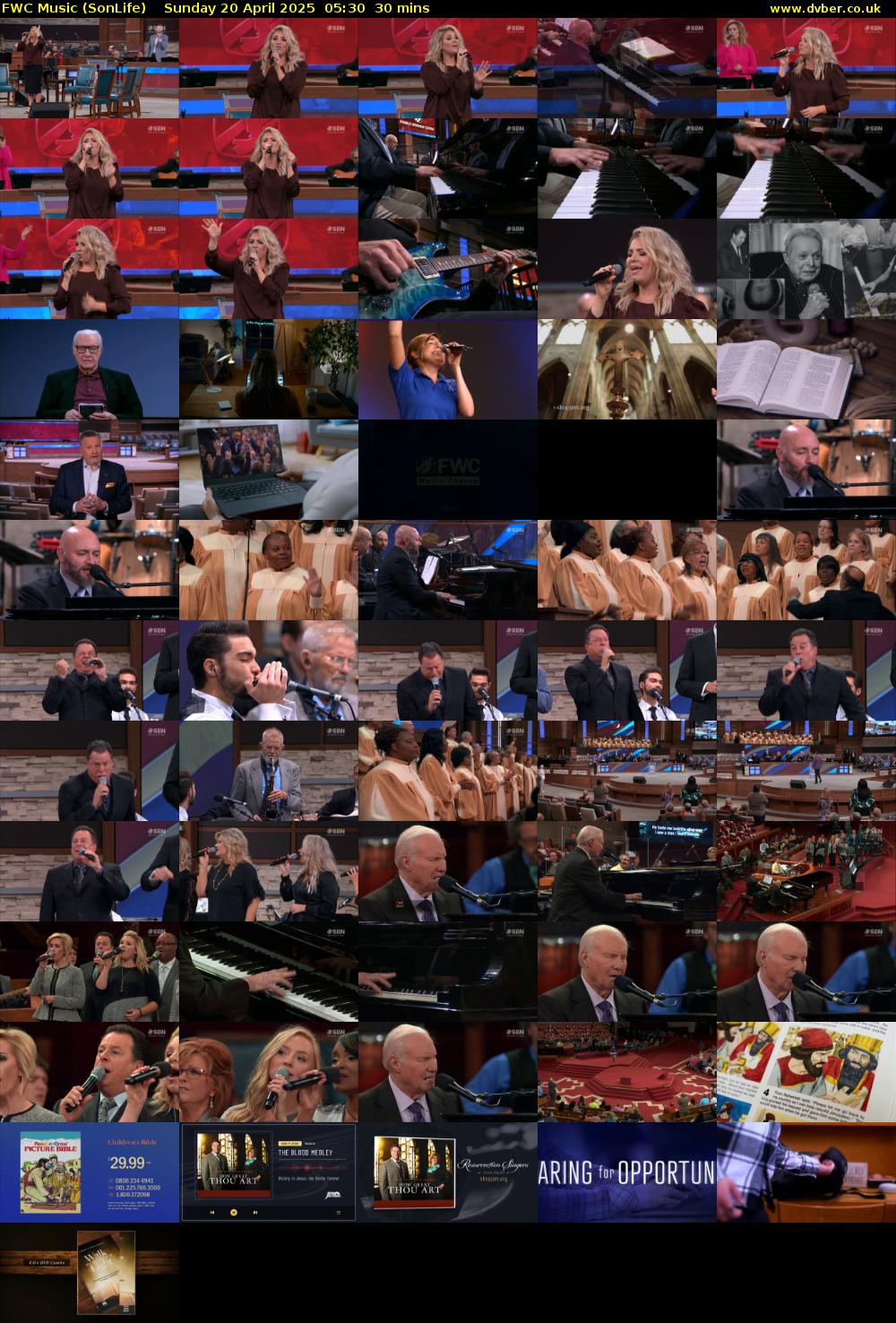 FWC Music (SonLife) Sunday 20 April 2025 05:30 - 06:00