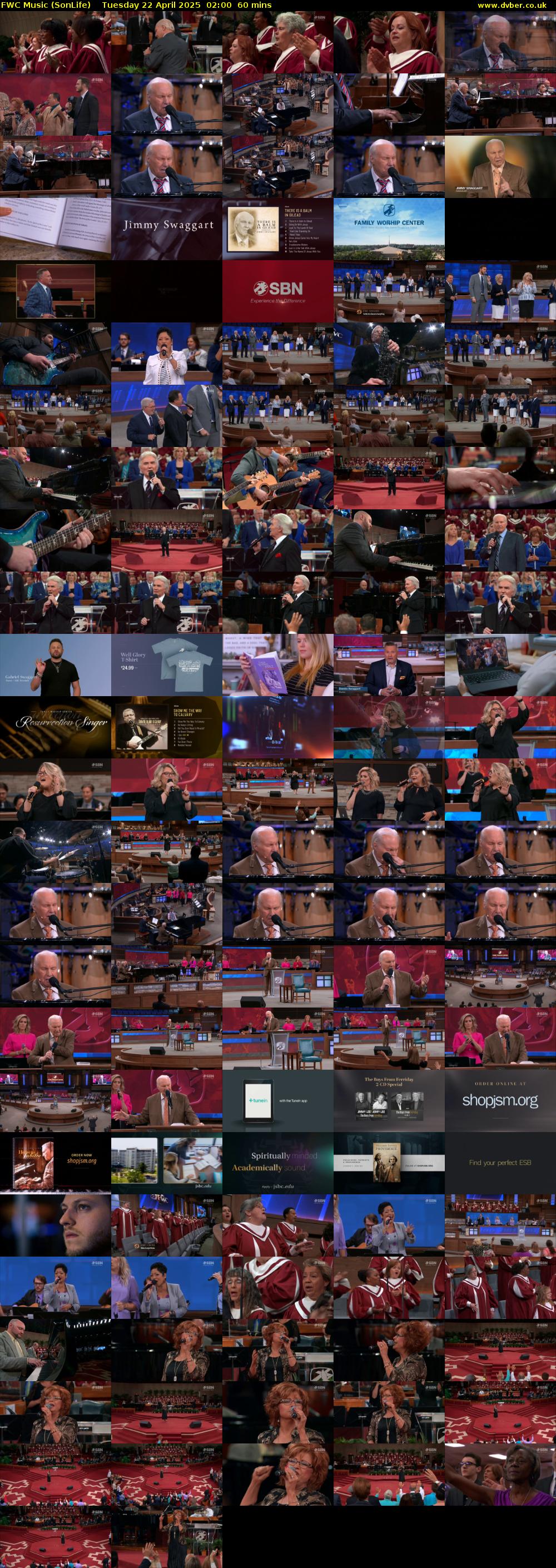 FWC Music (SonLife) Tuesday 22 April 2025 02:00 - 03:00