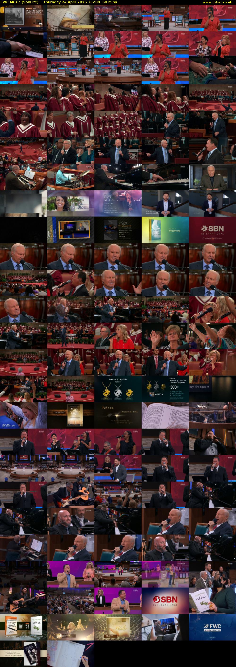 FWC Music (SonLife) Thursday 24 April 2025 05:00 - 06:00