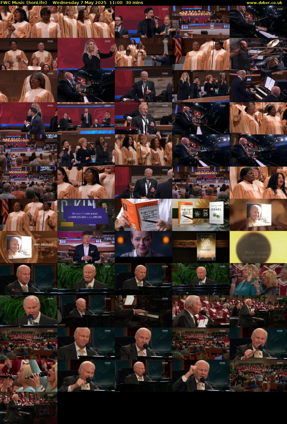 FWC Music (SonLife) Wednesday 7 May 2025 11:00 - 11:30