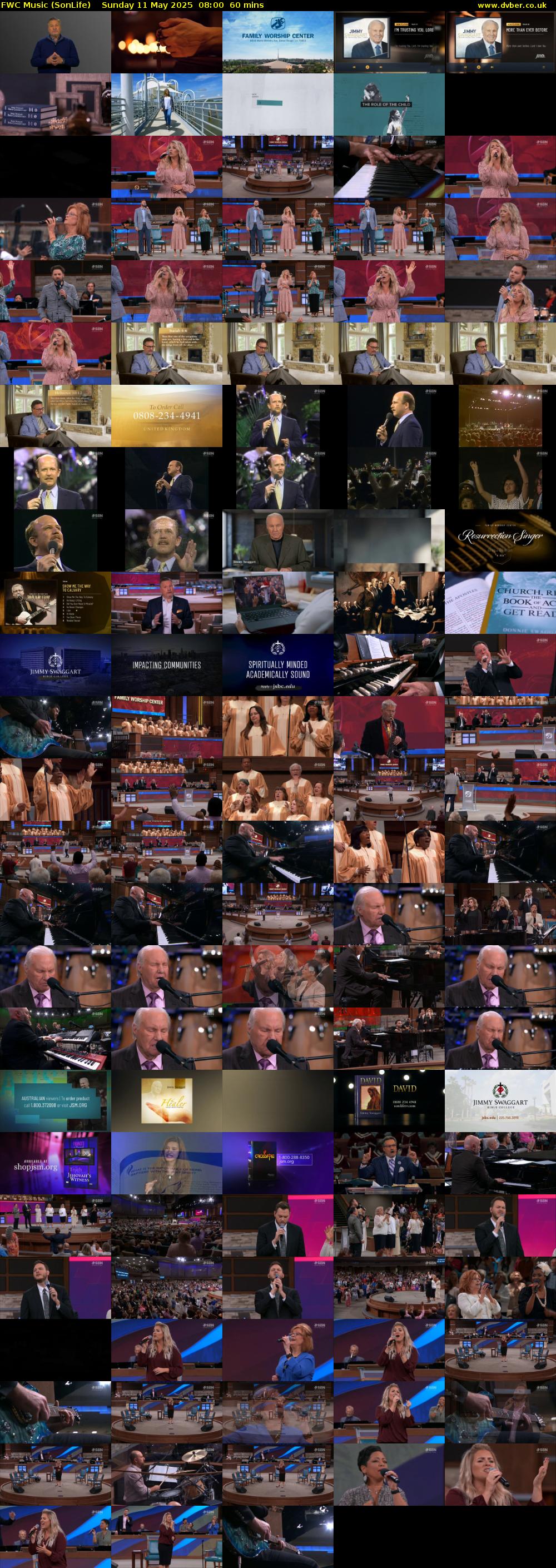 FWC Music (SonLife) Sunday 11 May 2025 08:00 - 09:00