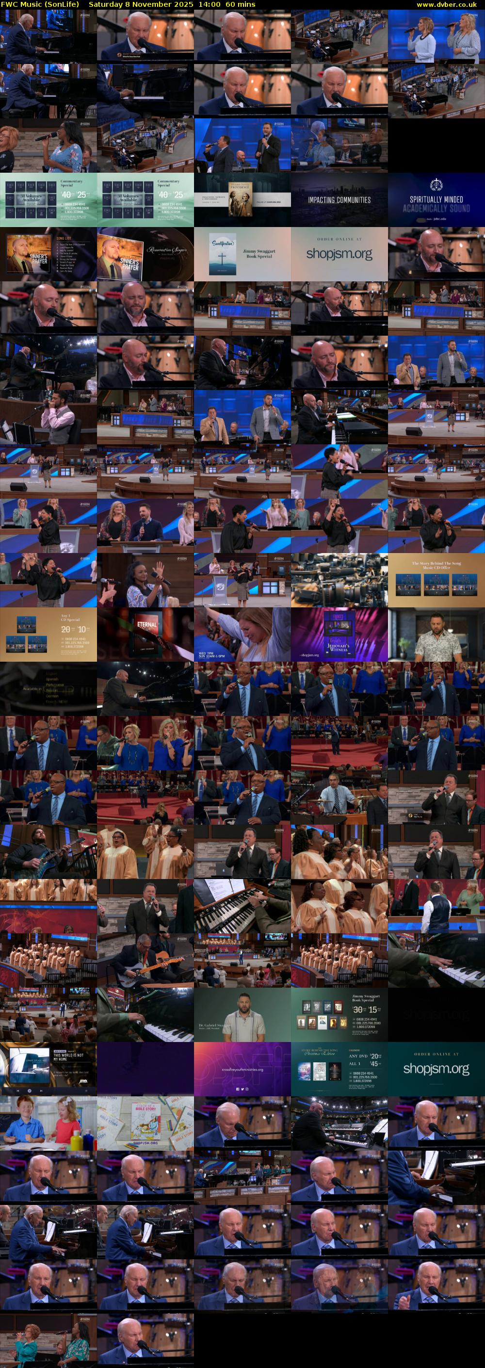 FWC Music (SonLife) Saturday 8 November 2025 14:00 - 15:00