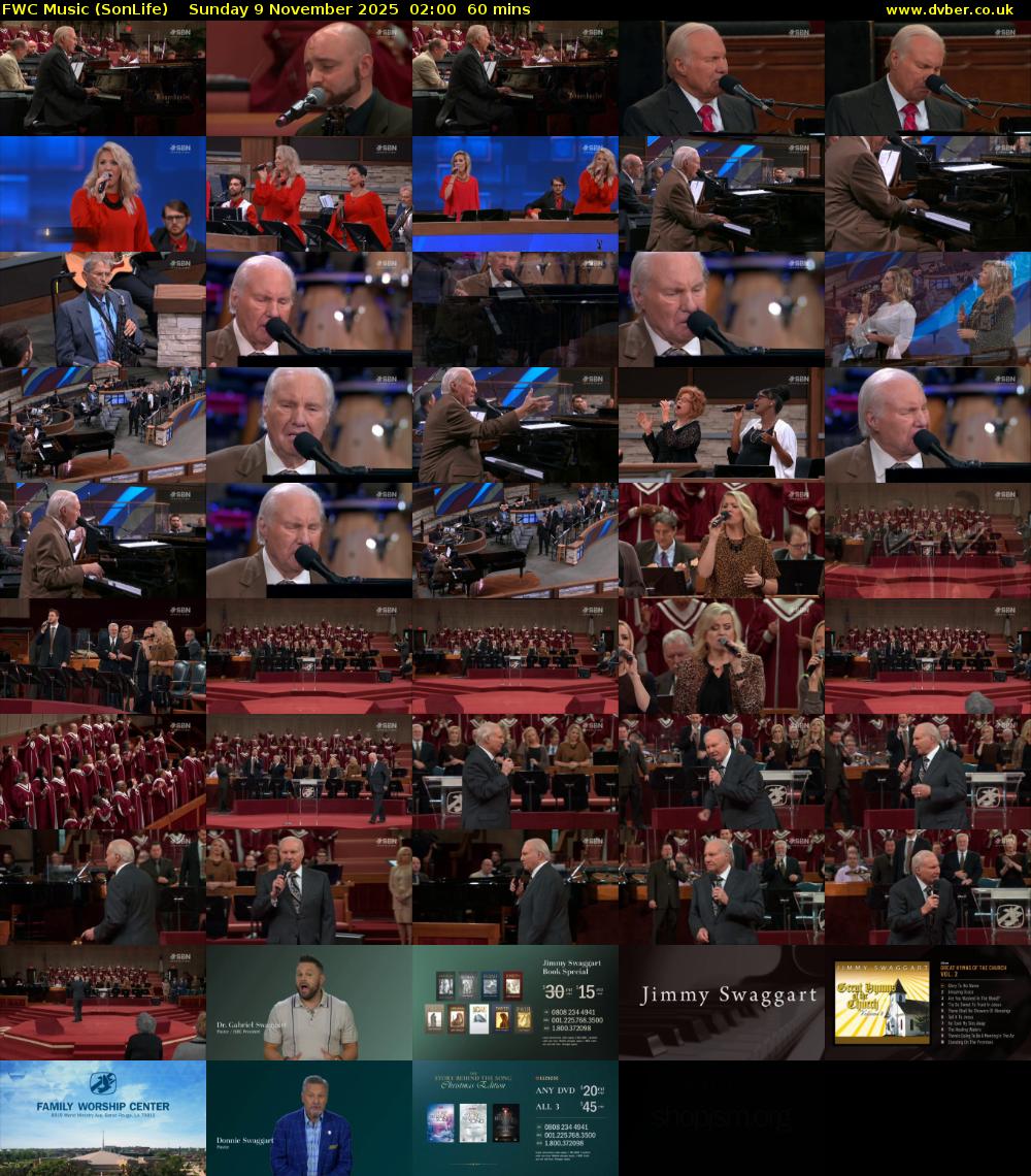 FWC Music (SonLife) Sunday 9 November 2025 02:00 - 03:00