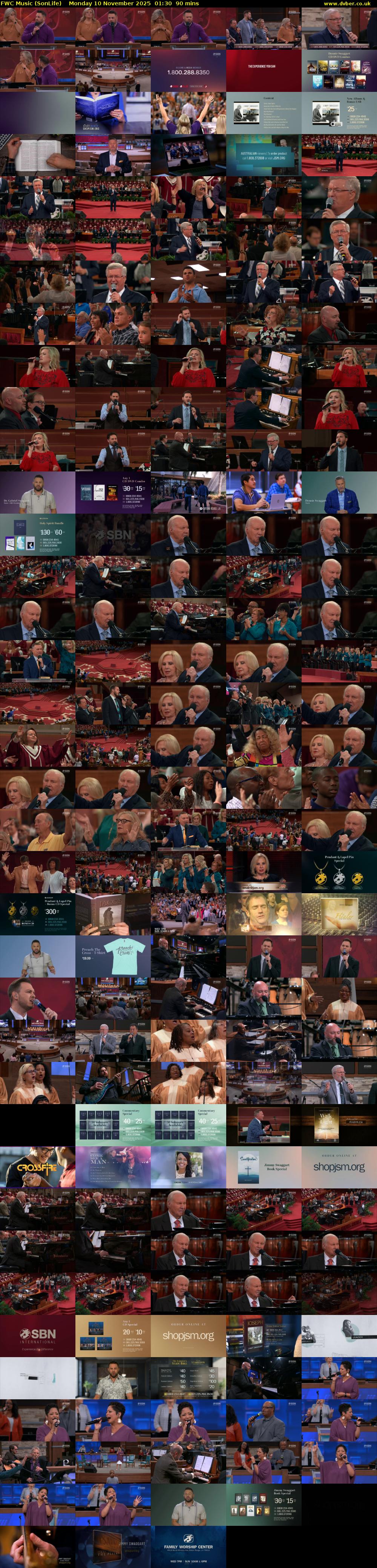 FWC Music (SonLife) Monday 10 November 2025 01:30 - 03:00