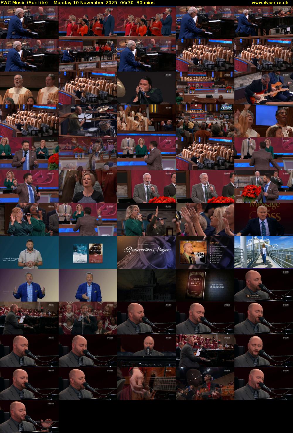 FWC Music (SonLife) Monday 10 November 2025 06:30 - 07:00