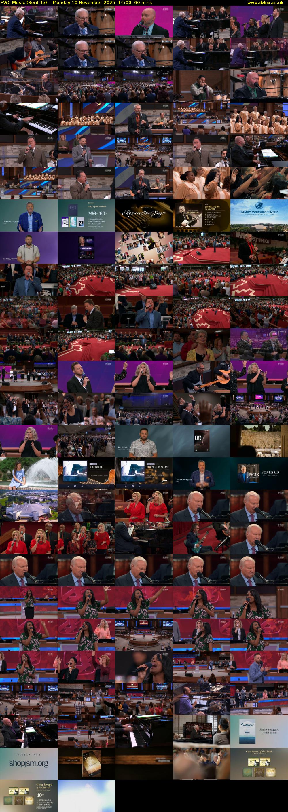 FWC Music (SonLife) Monday 10 November 2025 14:00 - 15:00