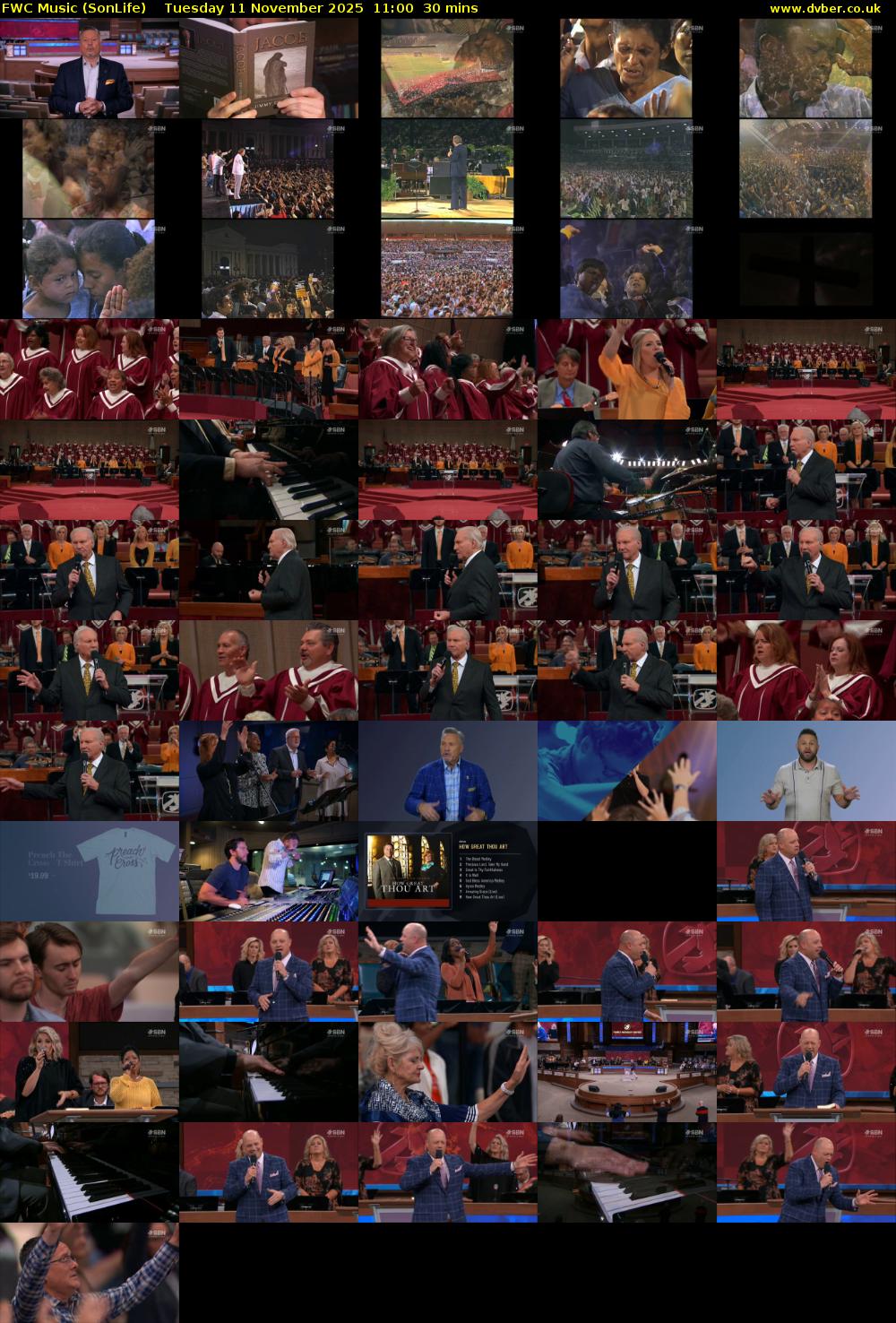 FWC Music (SonLife) Tuesday 11 November 2025 11:00 - 11:30