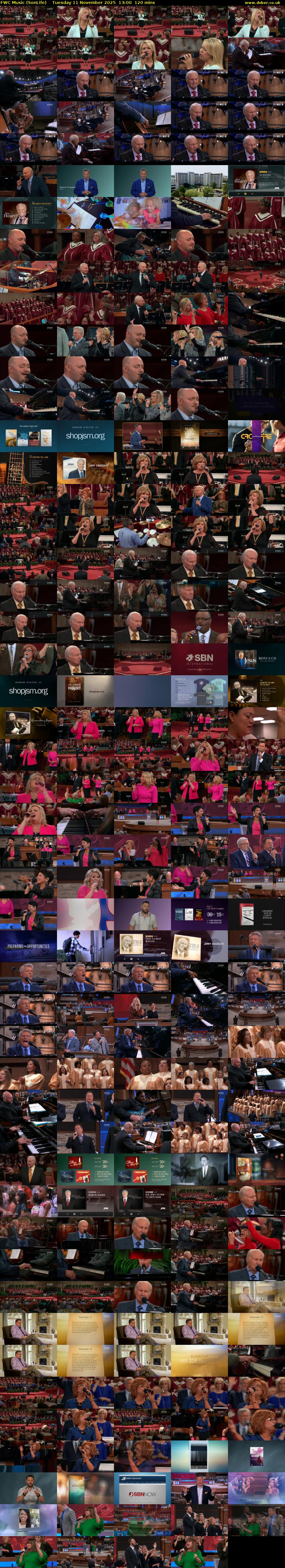 FWC Music (SonLife) Tuesday 11 November 2025 13:00 - 15:00