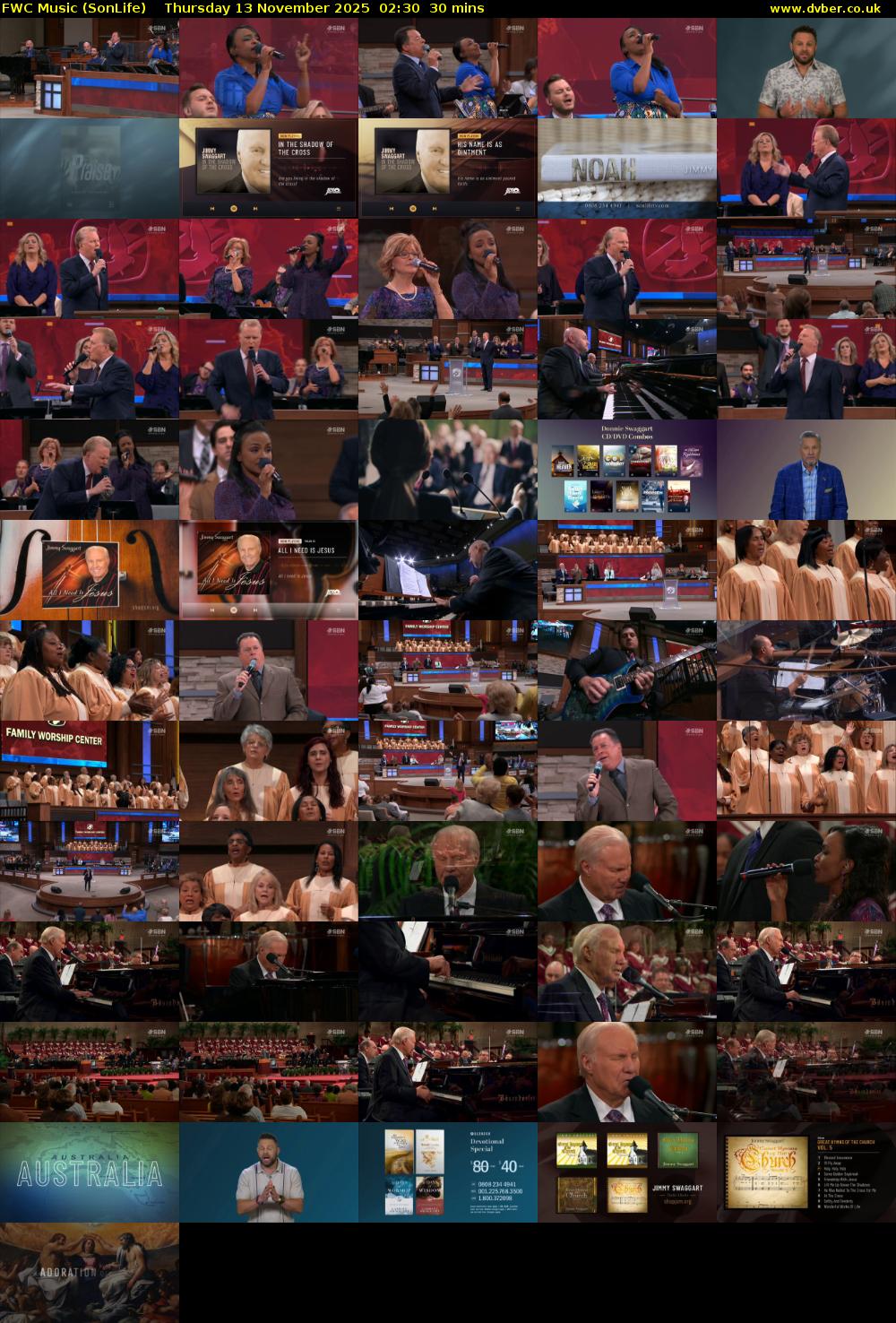 FWC Music (SonLife) Thursday 13 November 2025 02:30 - 03:00