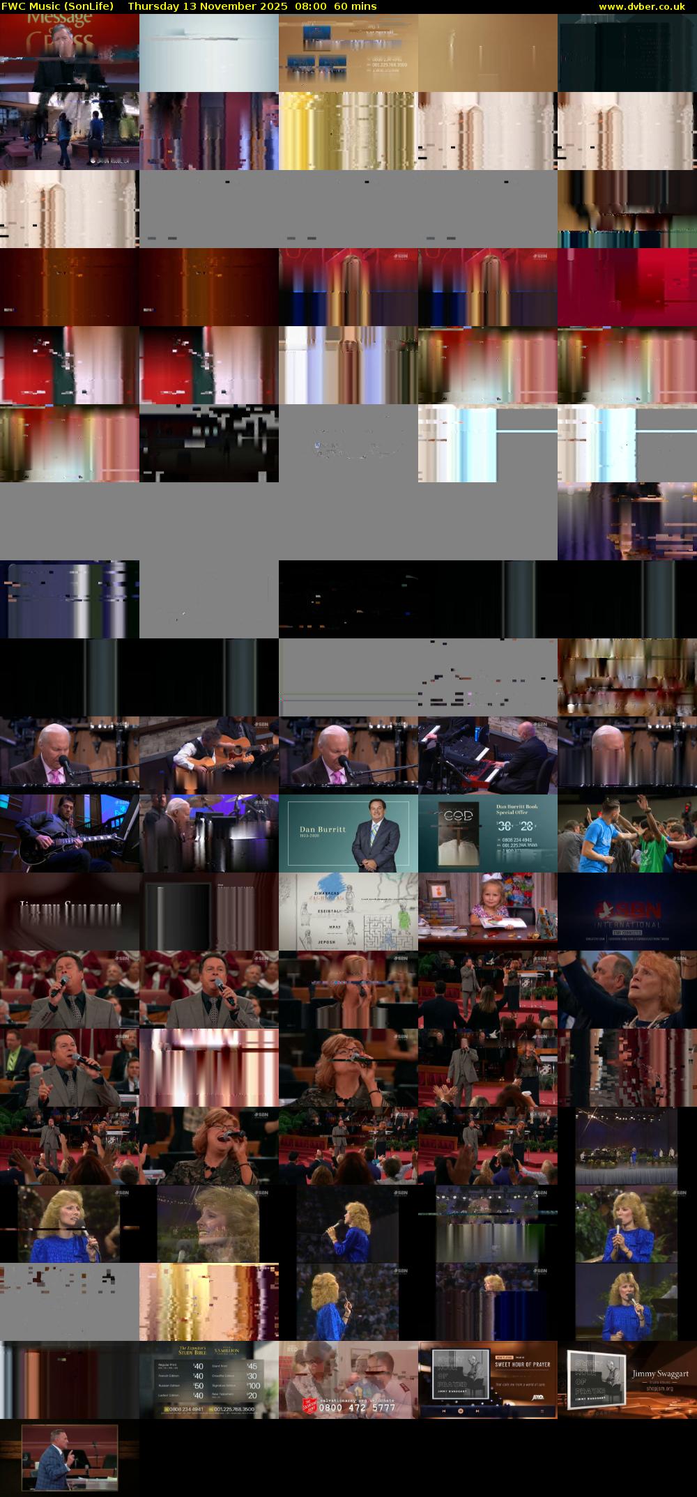 FWC Music (SonLife) Thursday 13 November 2025 08:00 - 09:00