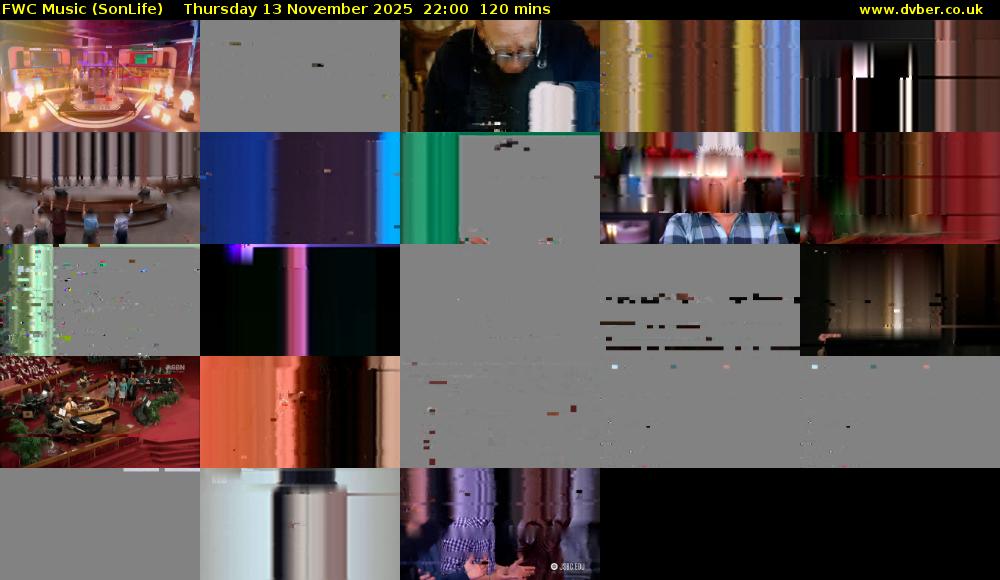 FWC Music (SonLife) Thursday 13 November 2025 22:00 - 00:00