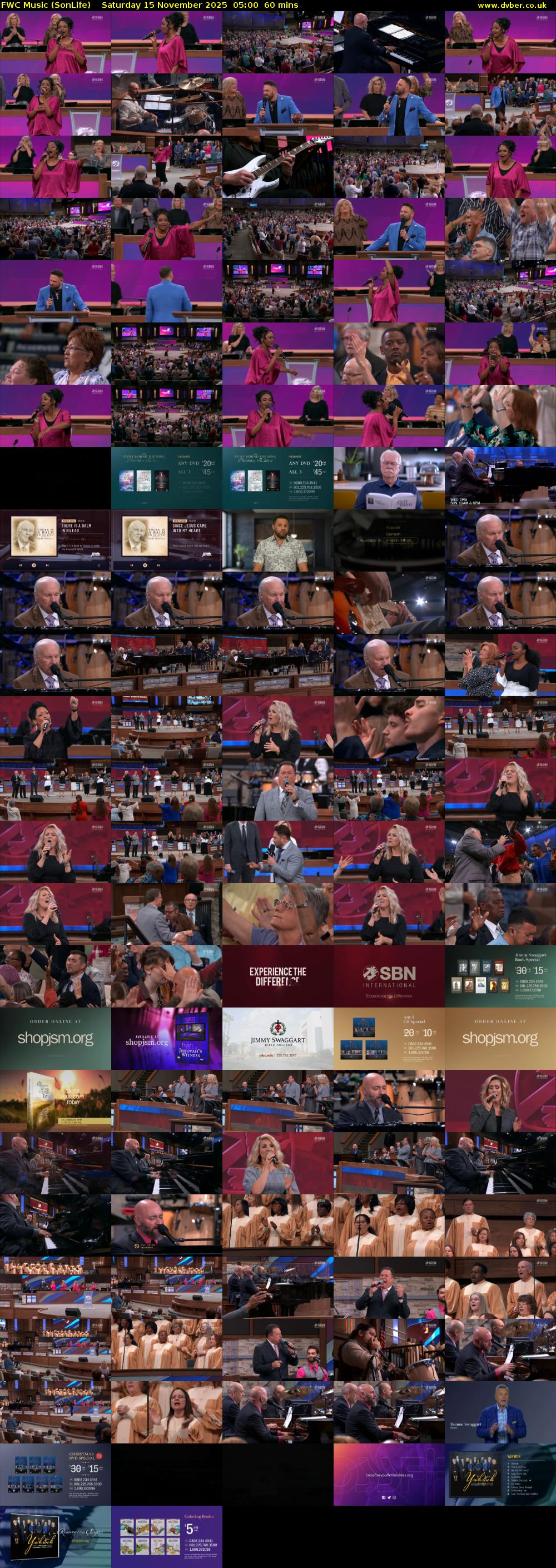 FWC Music (SonLife) Saturday 15 November 2025 05:00 - 06:00