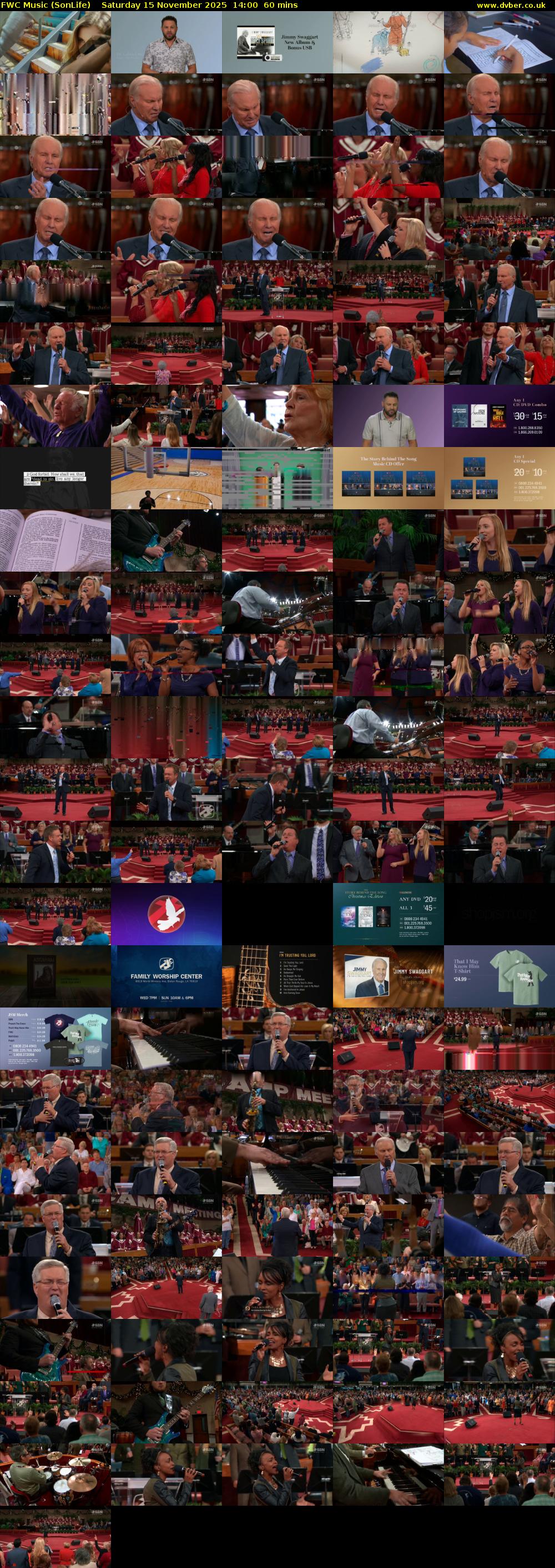 FWC Music (SonLife) Saturday 15 November 2025 14:00 - 15:00