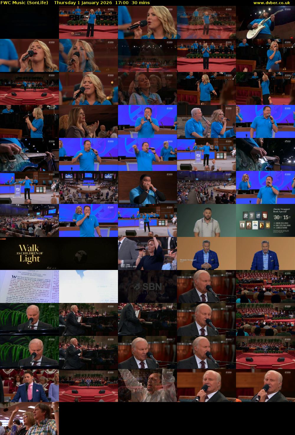 FWC Music (SonLife) Thursday 1 January 2026 17:00 - 17:30