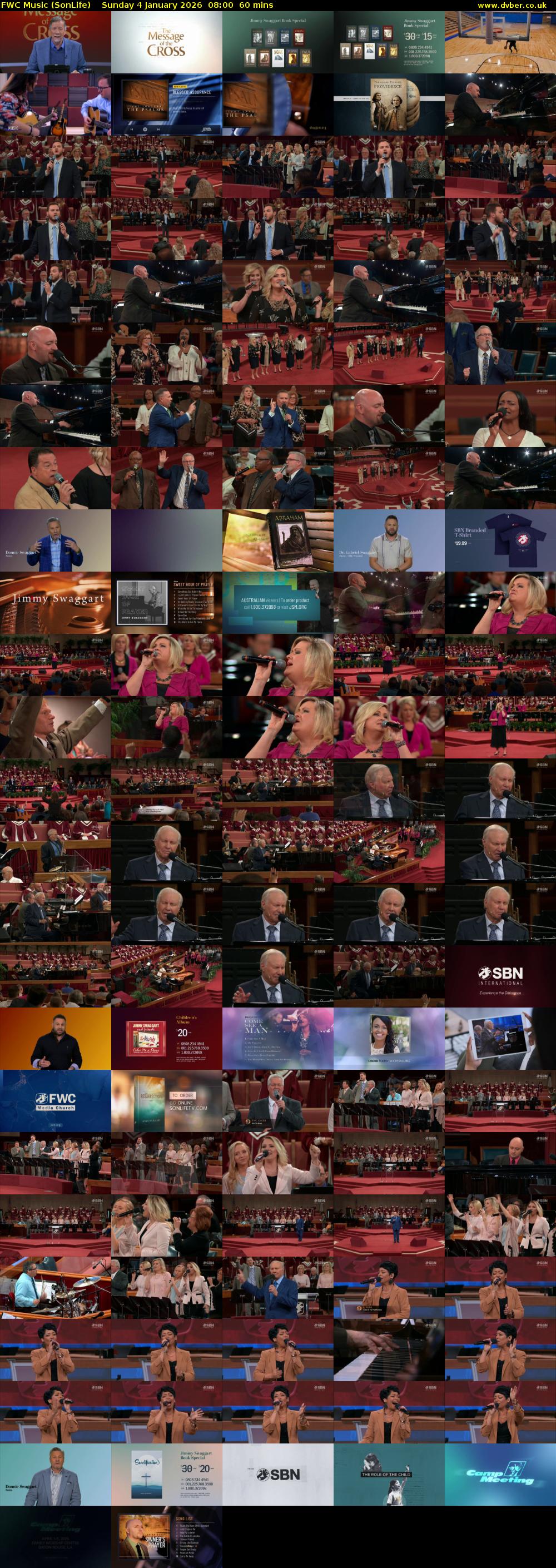 FWC Music (SonLife) Sunday 4 January 2026 08:00 - 09:00