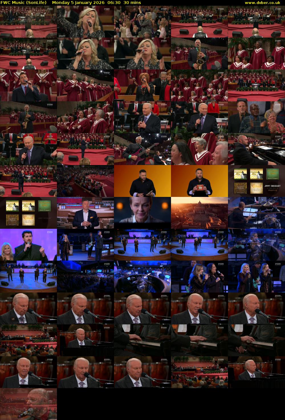 FWC Music (SonLife) Monday 5 January 2026 06:30 - 07:00