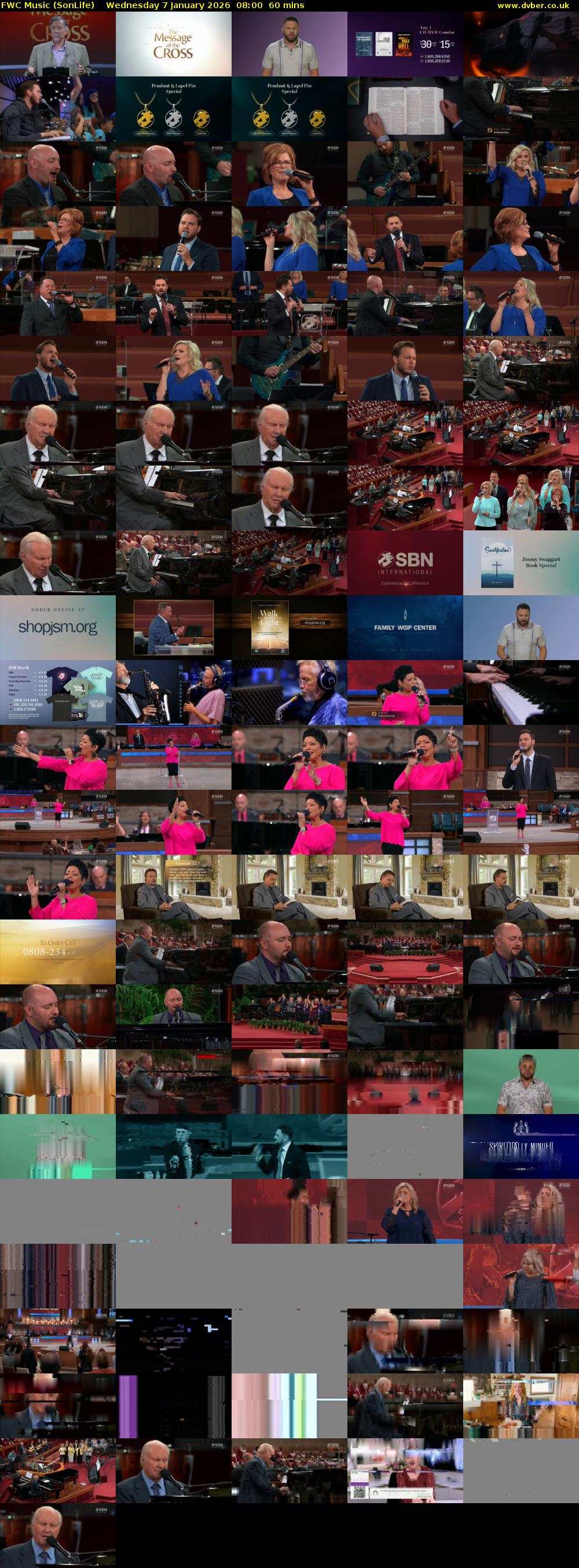 FWC Music (SonLife) Wednesday 7 January 2026 08:00 - 09:00