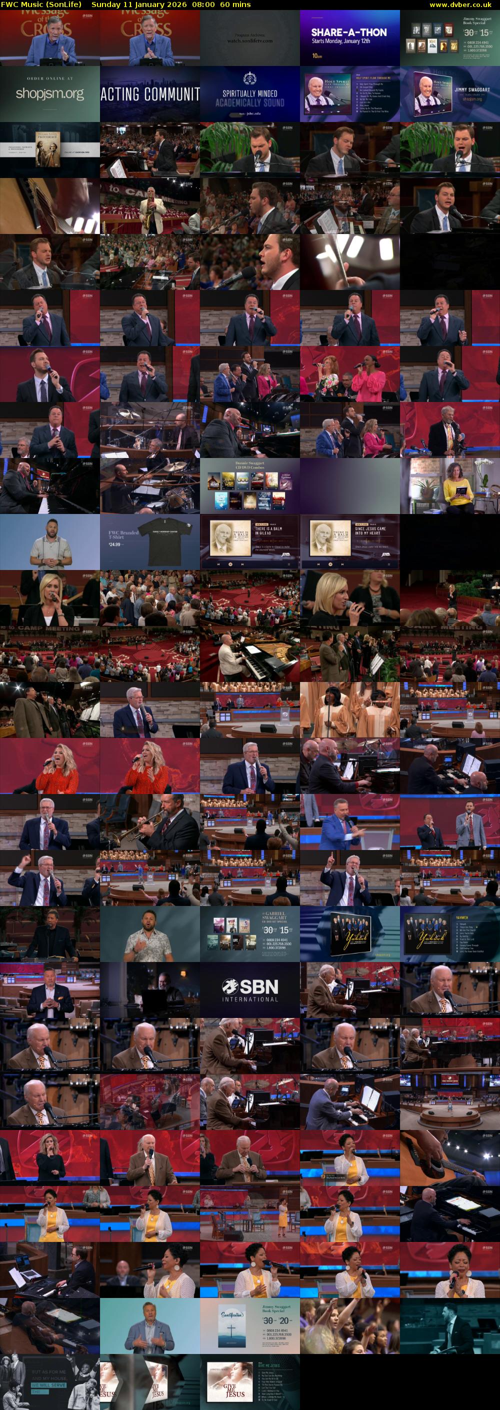 FWC Music (SonLife) Sunday 11 January 2026 08:00 - 09:00