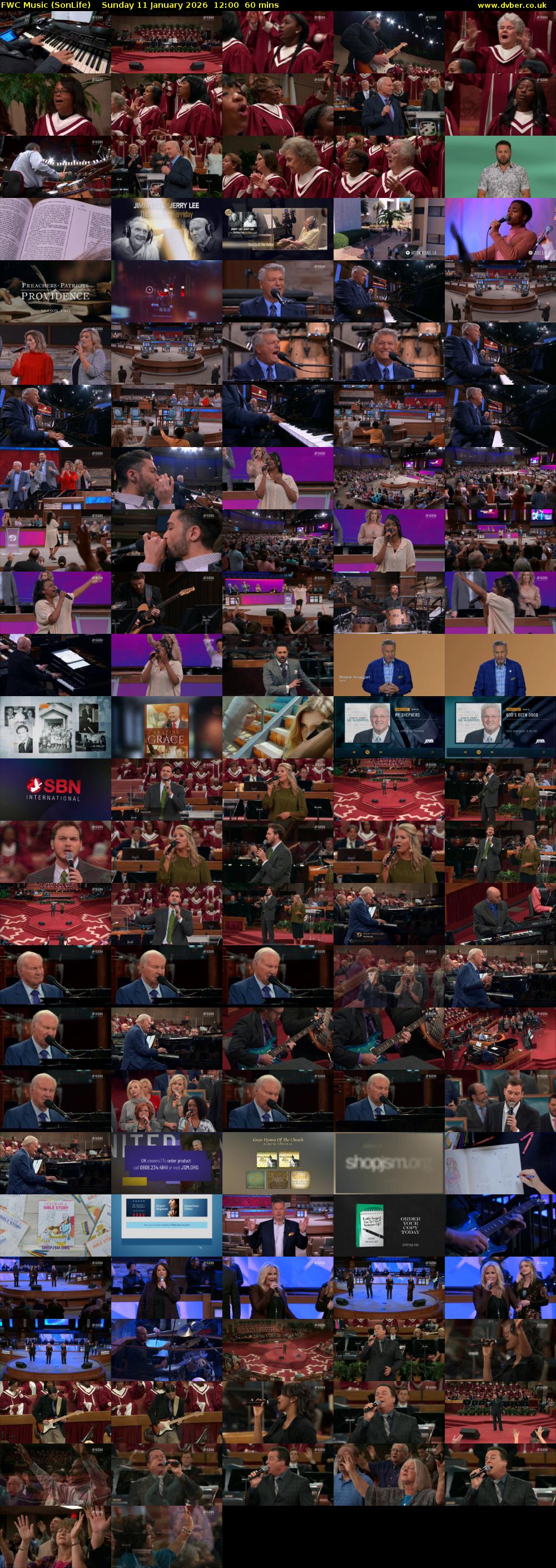 FWC Music (SonLife) Sunday 11 January 2026 12:00 - 13:00