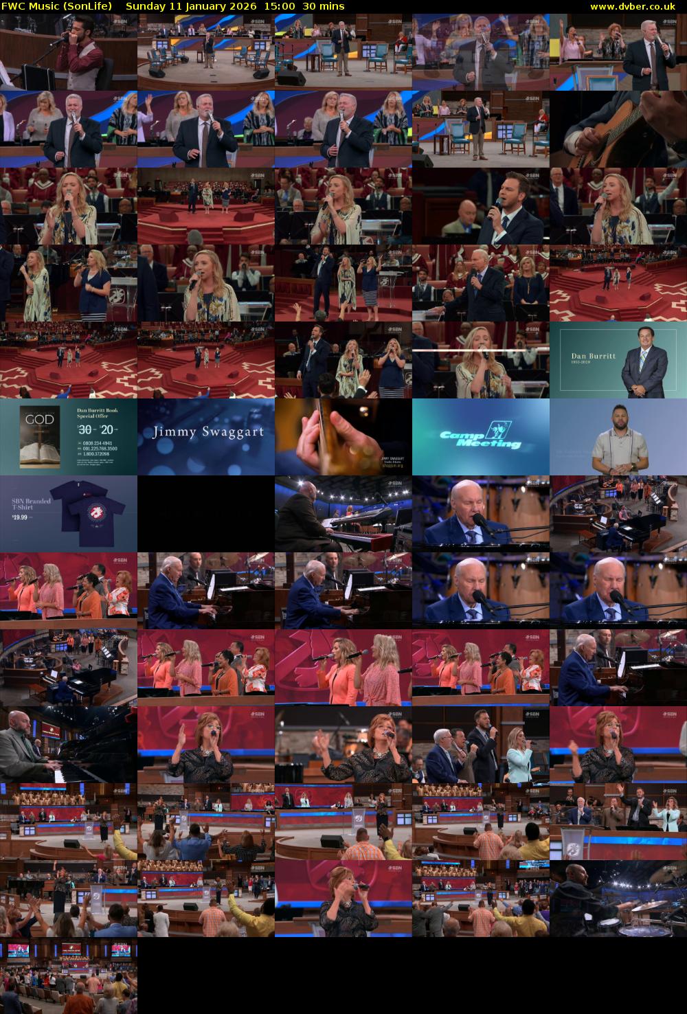 FWC Music (SonLife) Sunday 11 January 2026 15:00 - 15:30