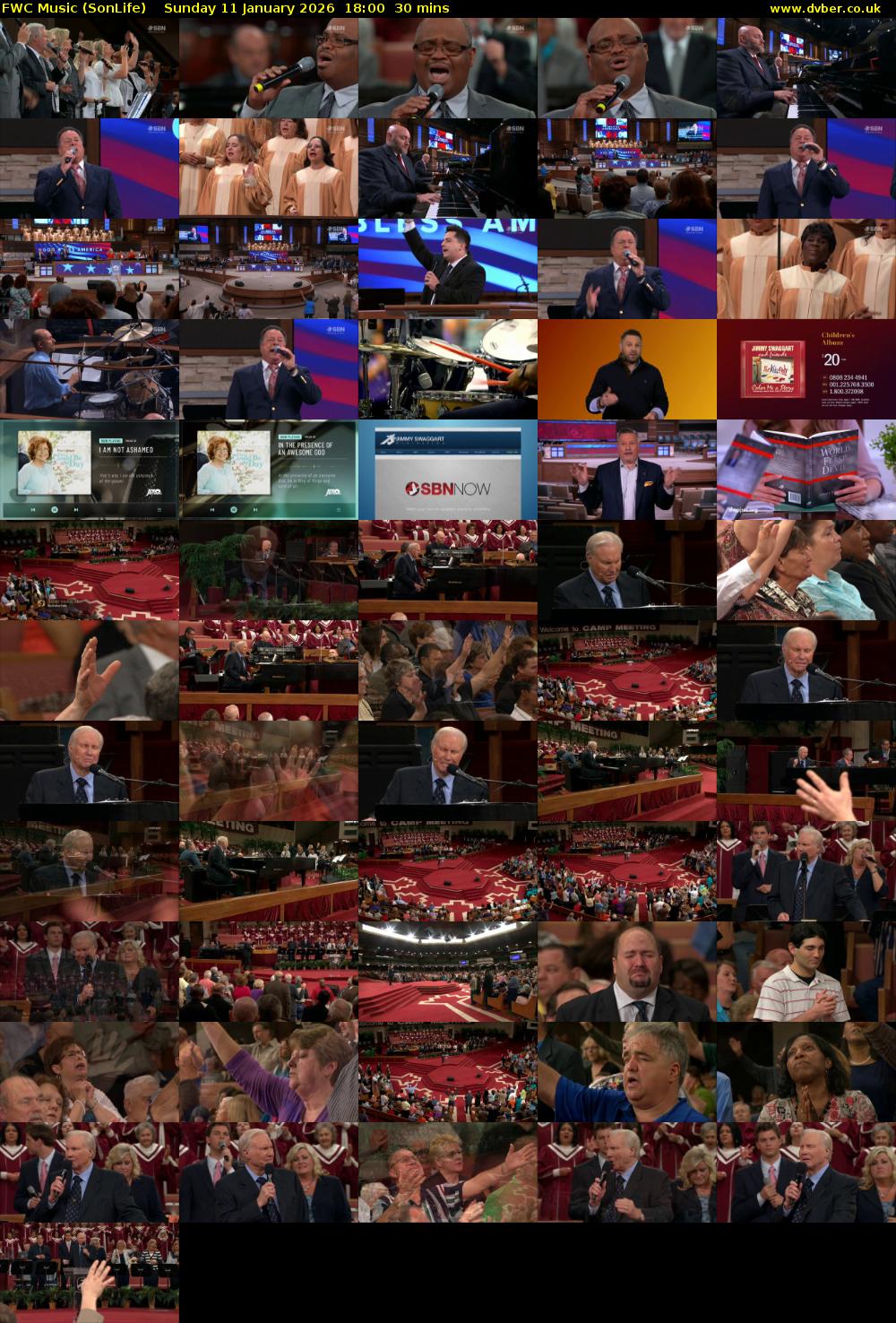 FWC Music (SonLife) Sunday 11 January 2026 18:00 - 18:30