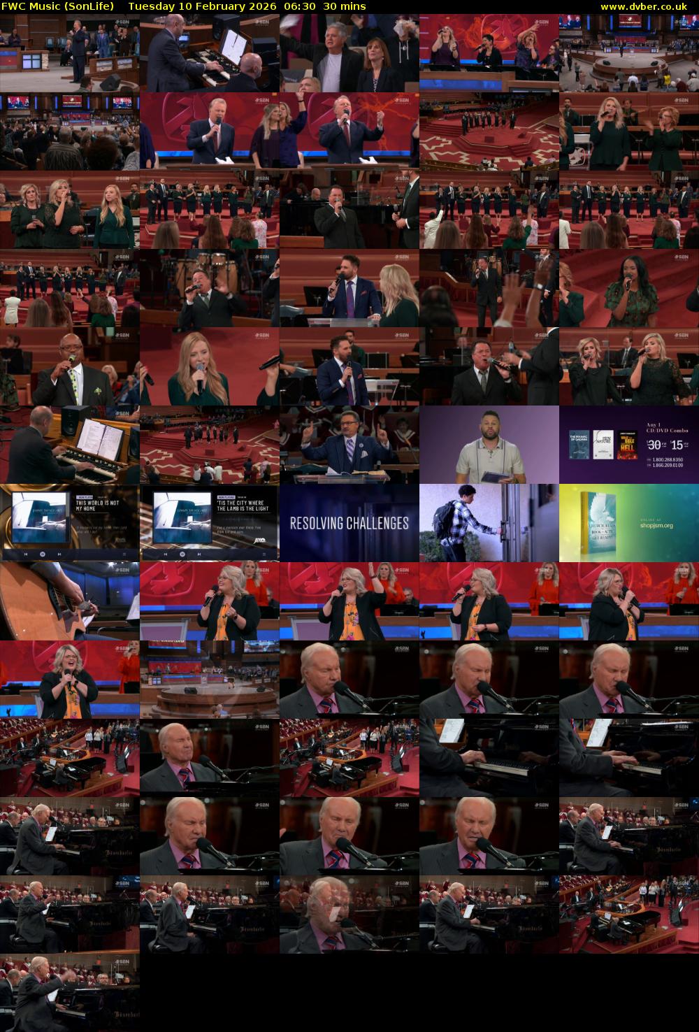 FWC Music (SonLife) Tuesday 10 February 2026 06:30 - 07:00