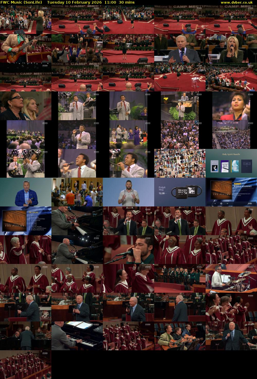 FWC Music (SonLife) Tuesday 10 February 2026 11:00 - 11:30