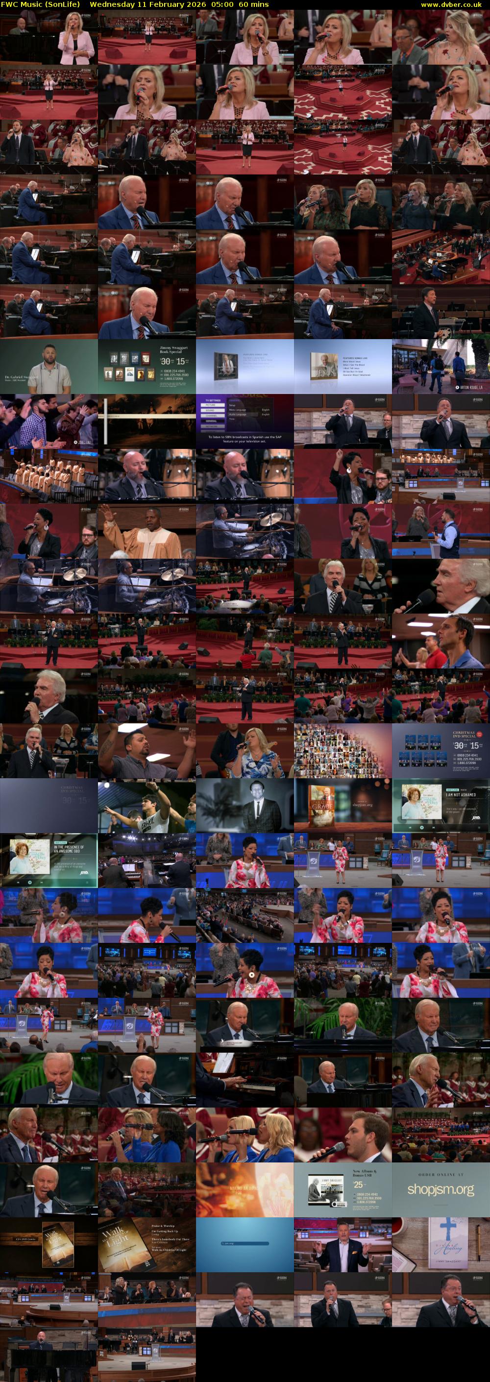 FWC Music (SonLife) Wednesday 11 February 2026 05:00 - 06:00