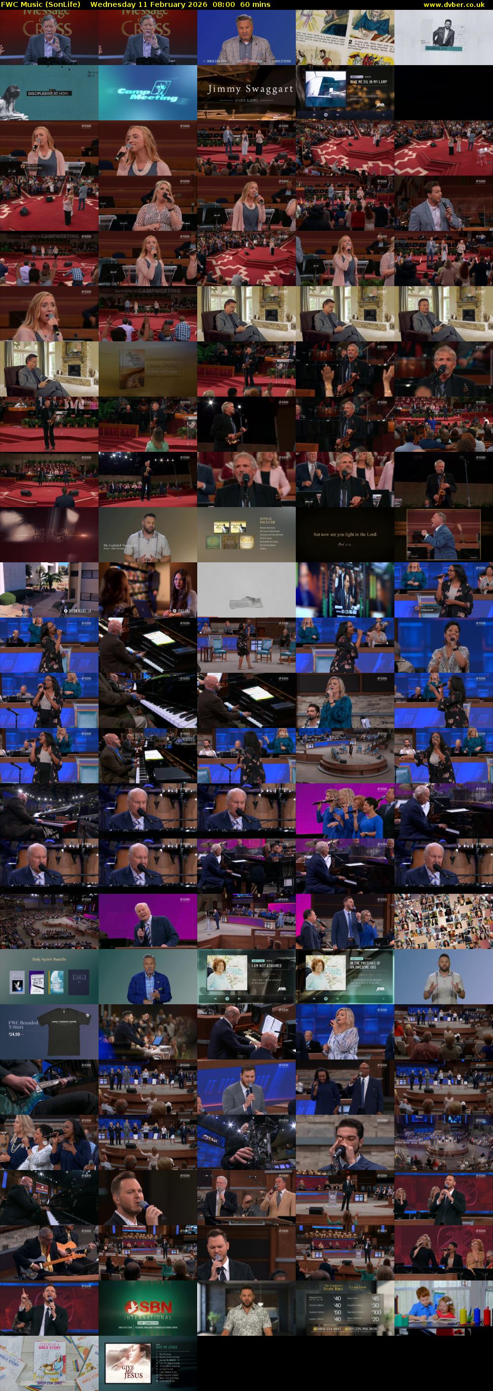 FWC Music (SonLife) Wednesday 11 February 2026 08:00 - 09:00