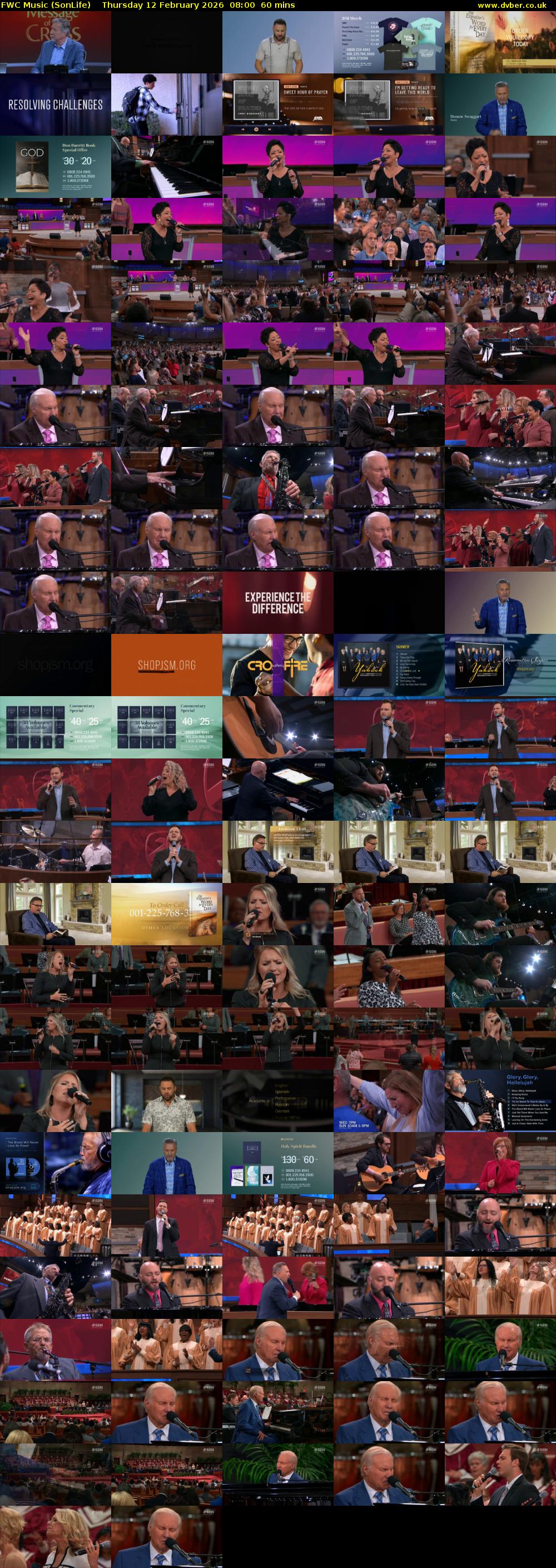 FWC Music (SonLife) Thursday 12 February 2026 08:00 - 09:00