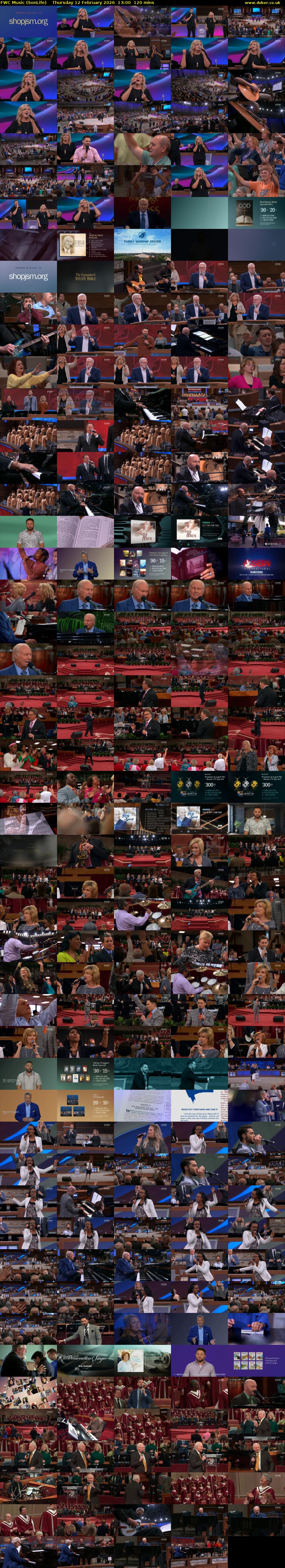 FWC Music (SonLife) Thursday 12 February 2026 13:00 - 15:00