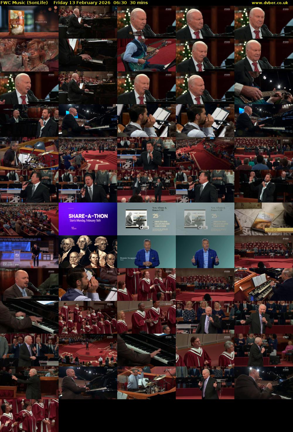 FWC Music (SonLife) Friday 13 February 2026 06:30 - 07:00