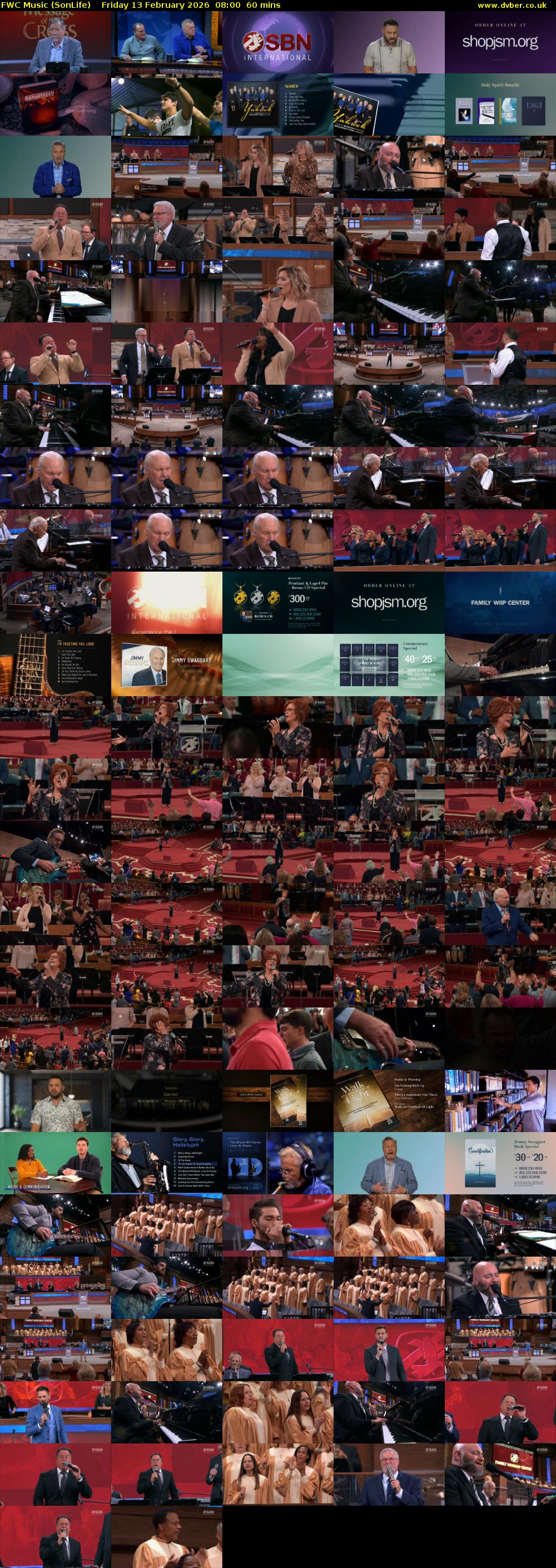 FWC Music (SonLife) Friday 13 February 2026 08:00 - 09:00