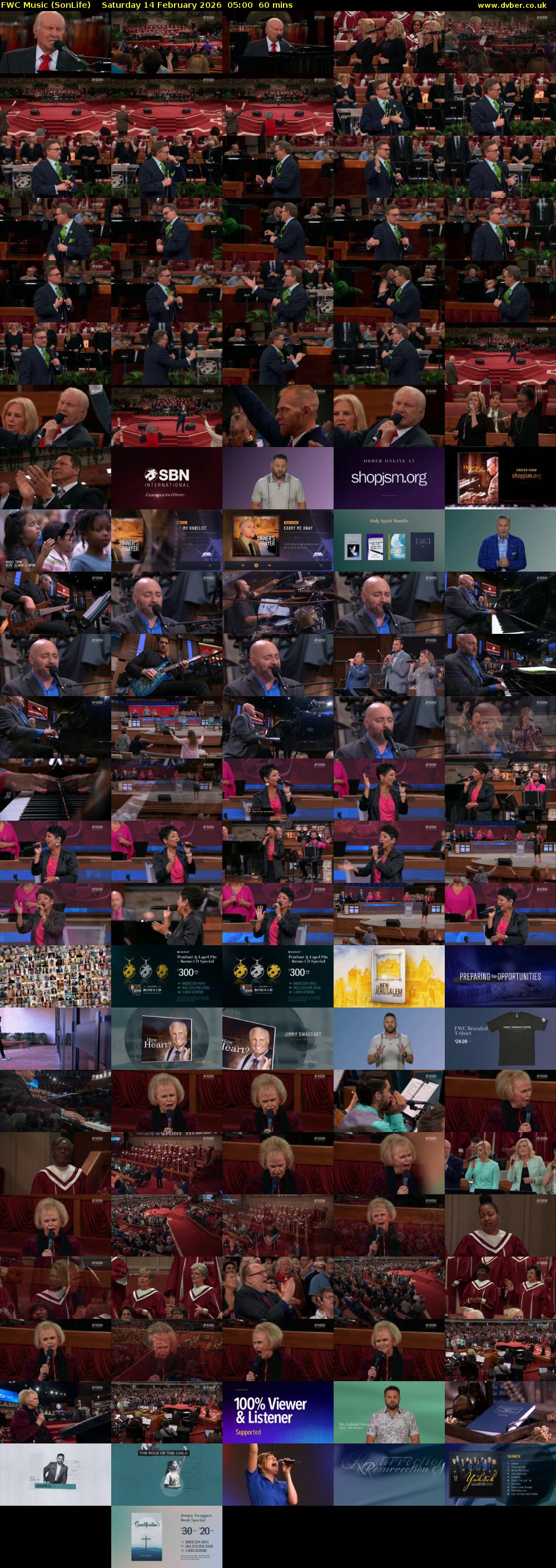 FWC Music (SonLife) Saturday 14 February 2026 05:00 - 06:00