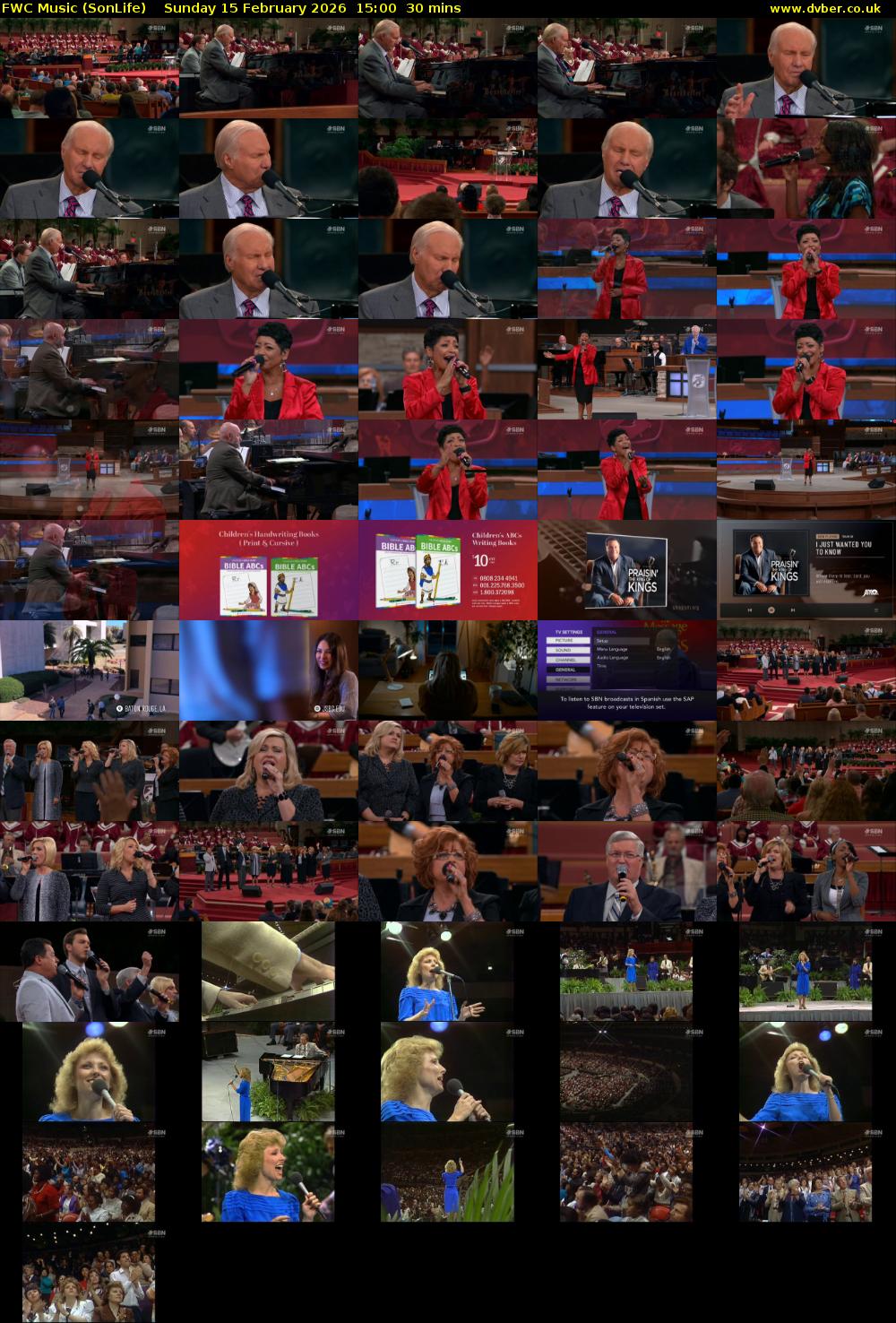 FWC Music (SonLife) Sunday 15 February 2026 15:00 - 15:30