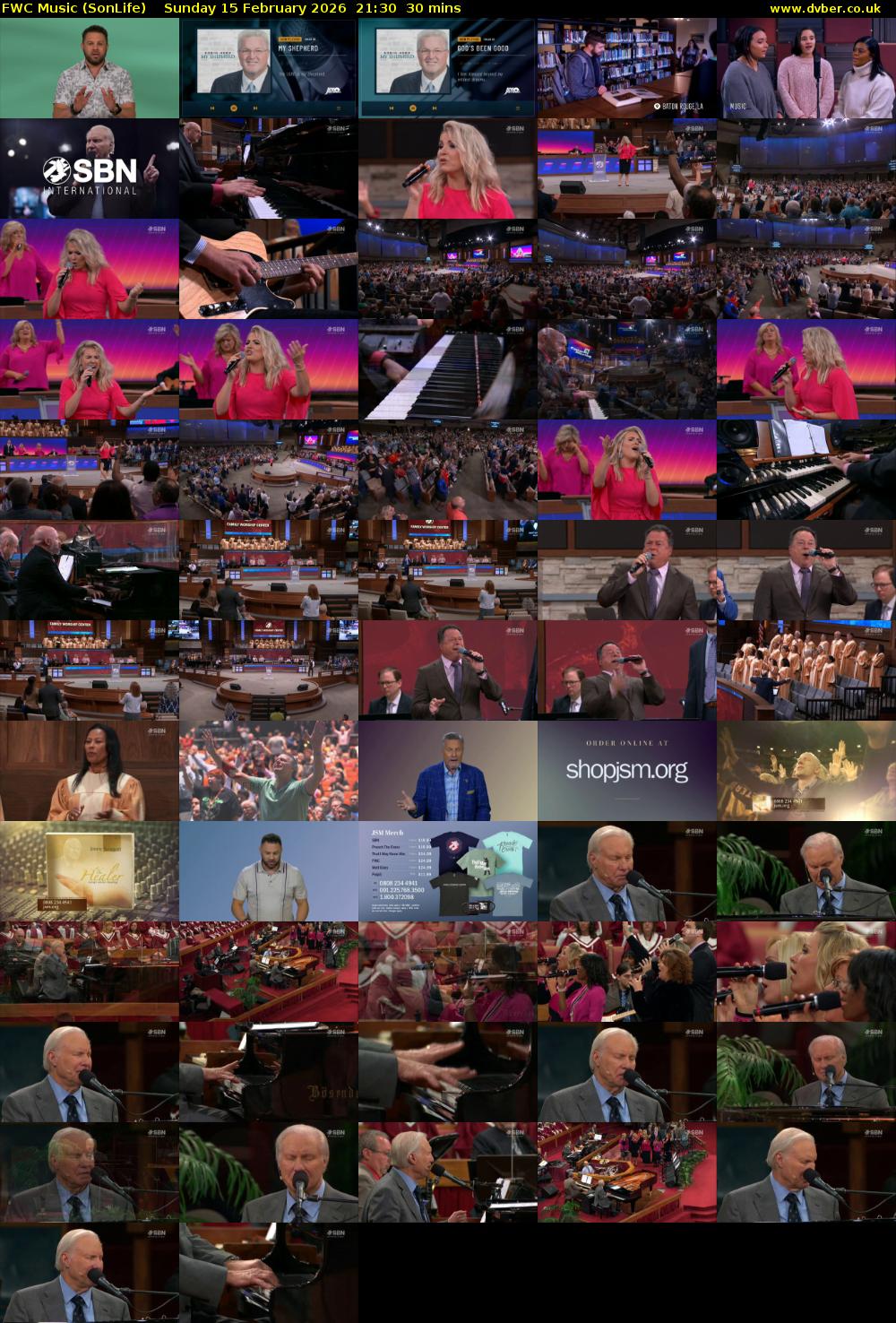 FWC Music (SonLife) Sunday 15 February 2026 21:30 - 22:00