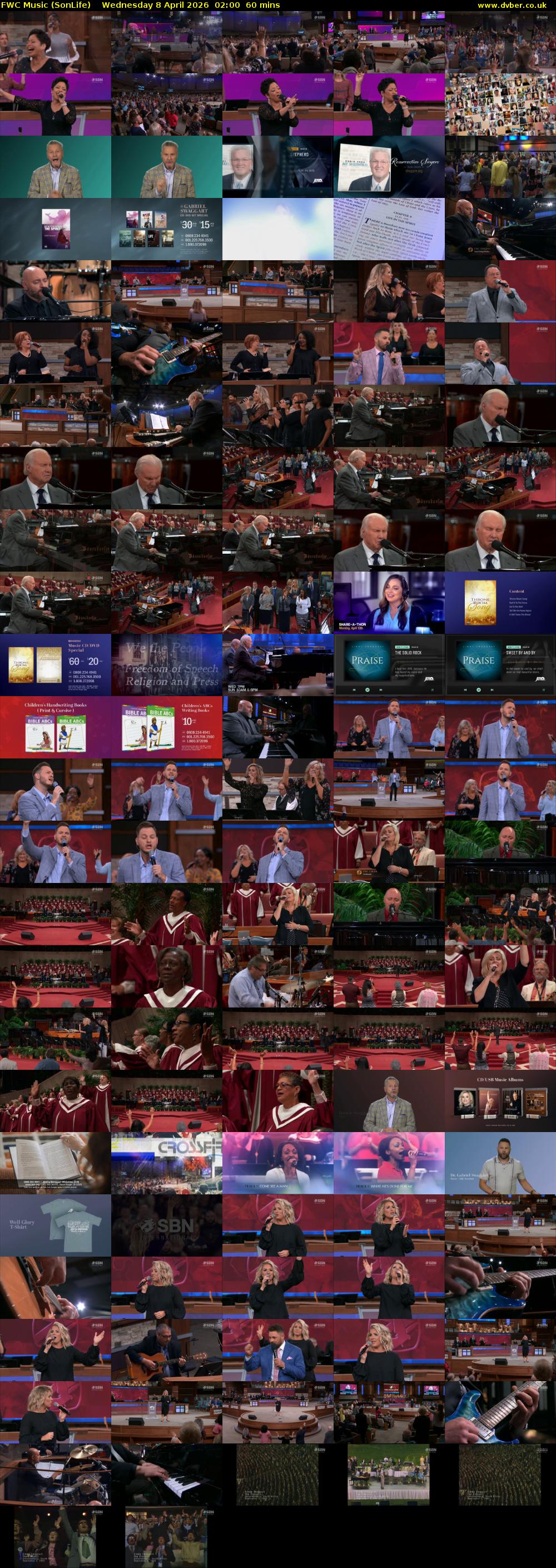 FWC Music (SonLife) Wednesday 8 April 2026 02:00 - 03:00