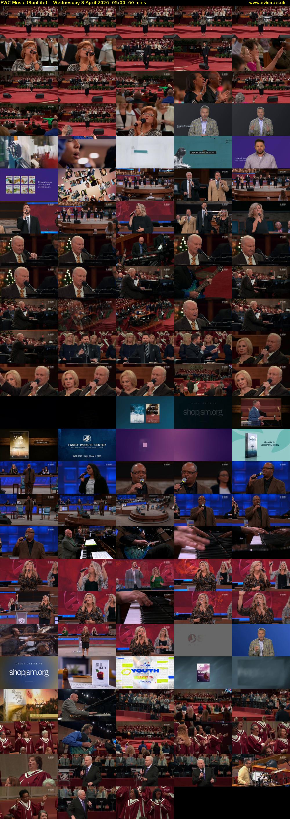 FWC Music (SonLife) Wednesday 8 April 2026 05:00 - 06:00