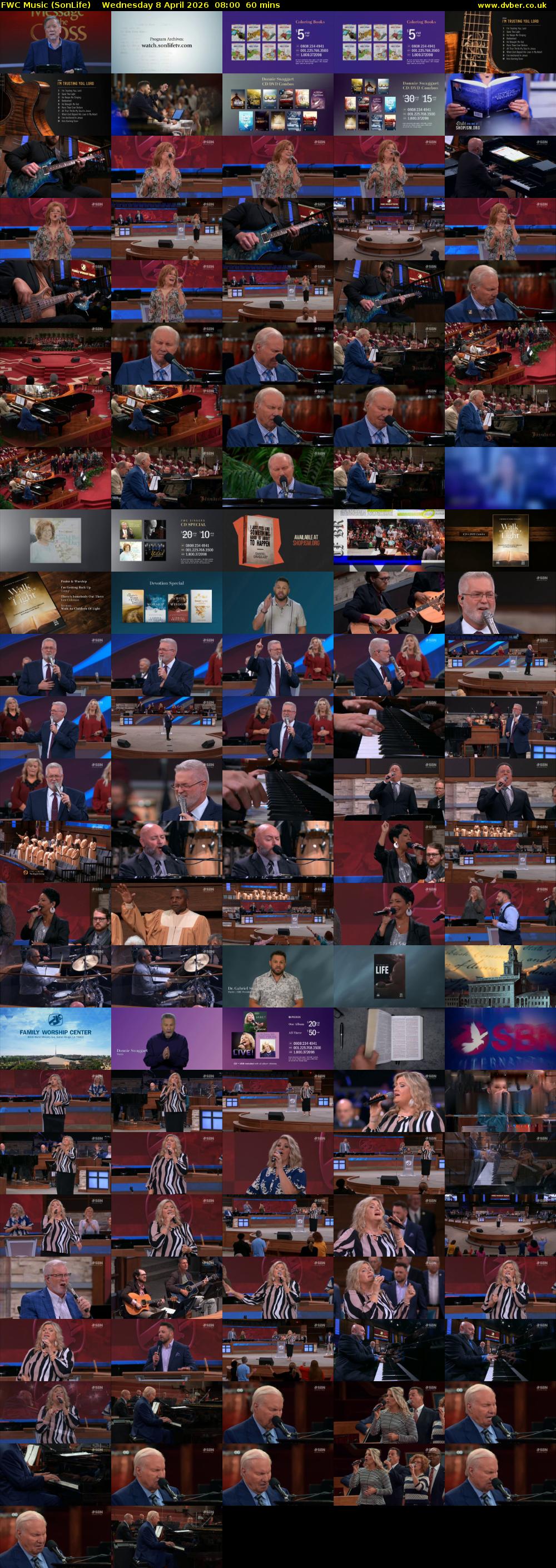 FWC Music (SonLife) Wednesday 8 April 2026 08:00 - 09:00