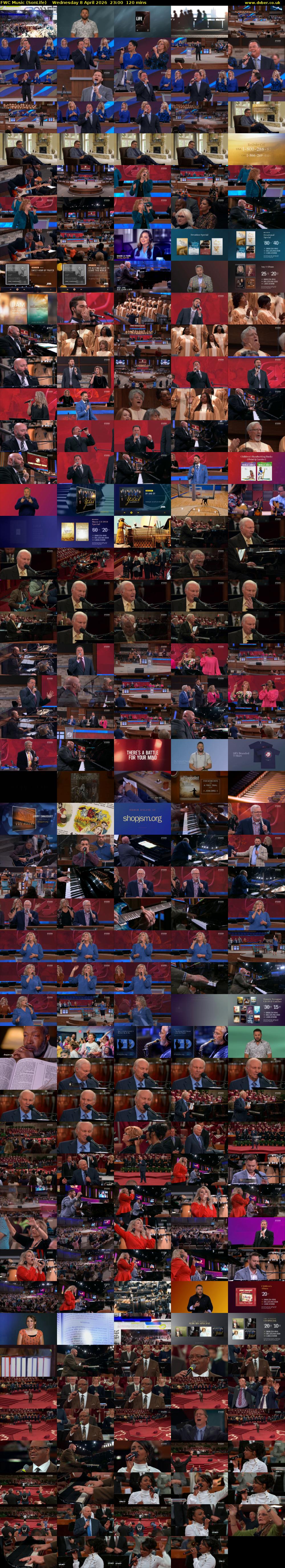 FWC Music (SonLife) Wednesday 8 April 2026 23:00 - 01:00