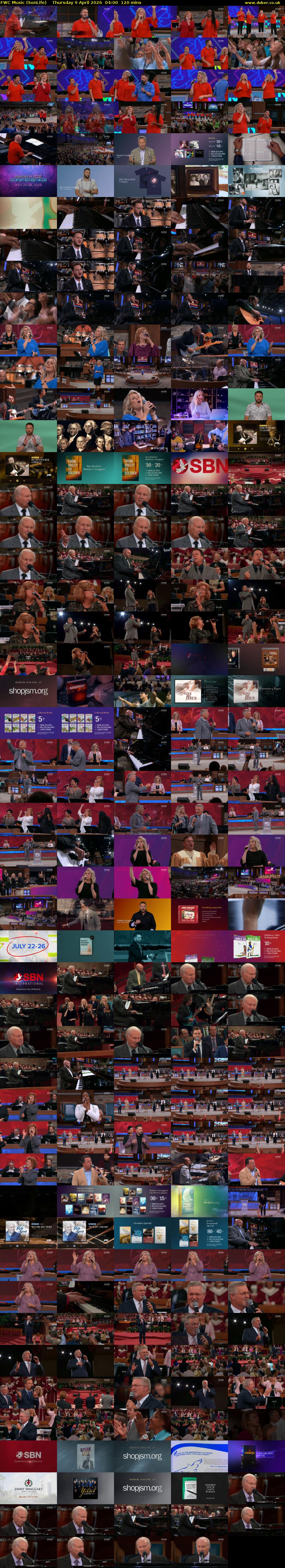 FWC Music (SonLife) Thursday 9 April 2026 04:00 - 06:00