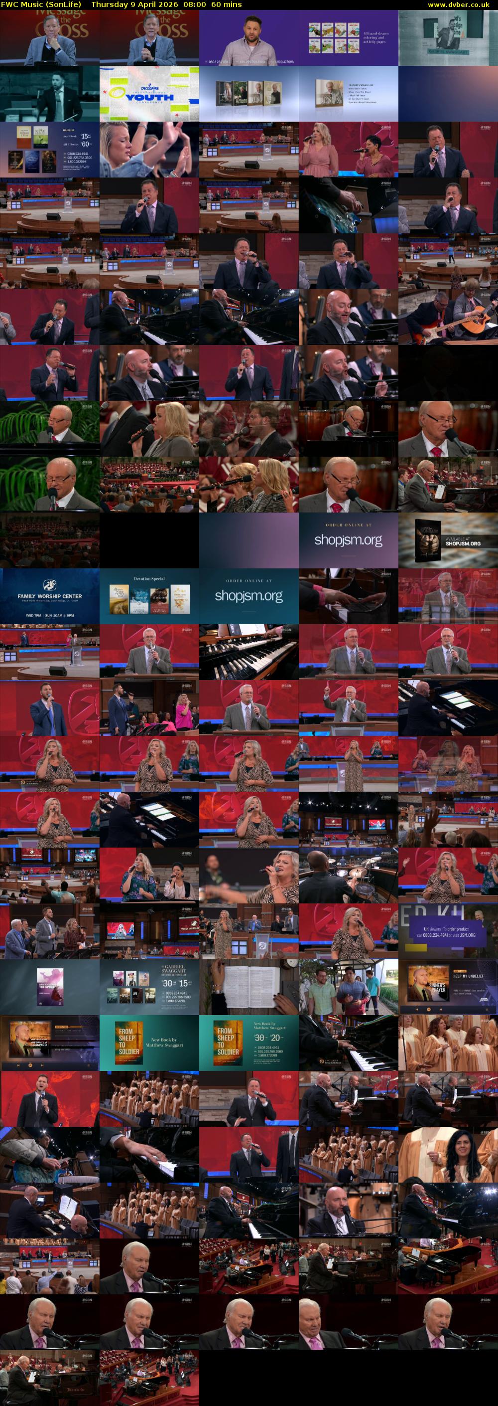 FWC Music (SonLife) Thursday 9 April 2026 08:00 - 09:00