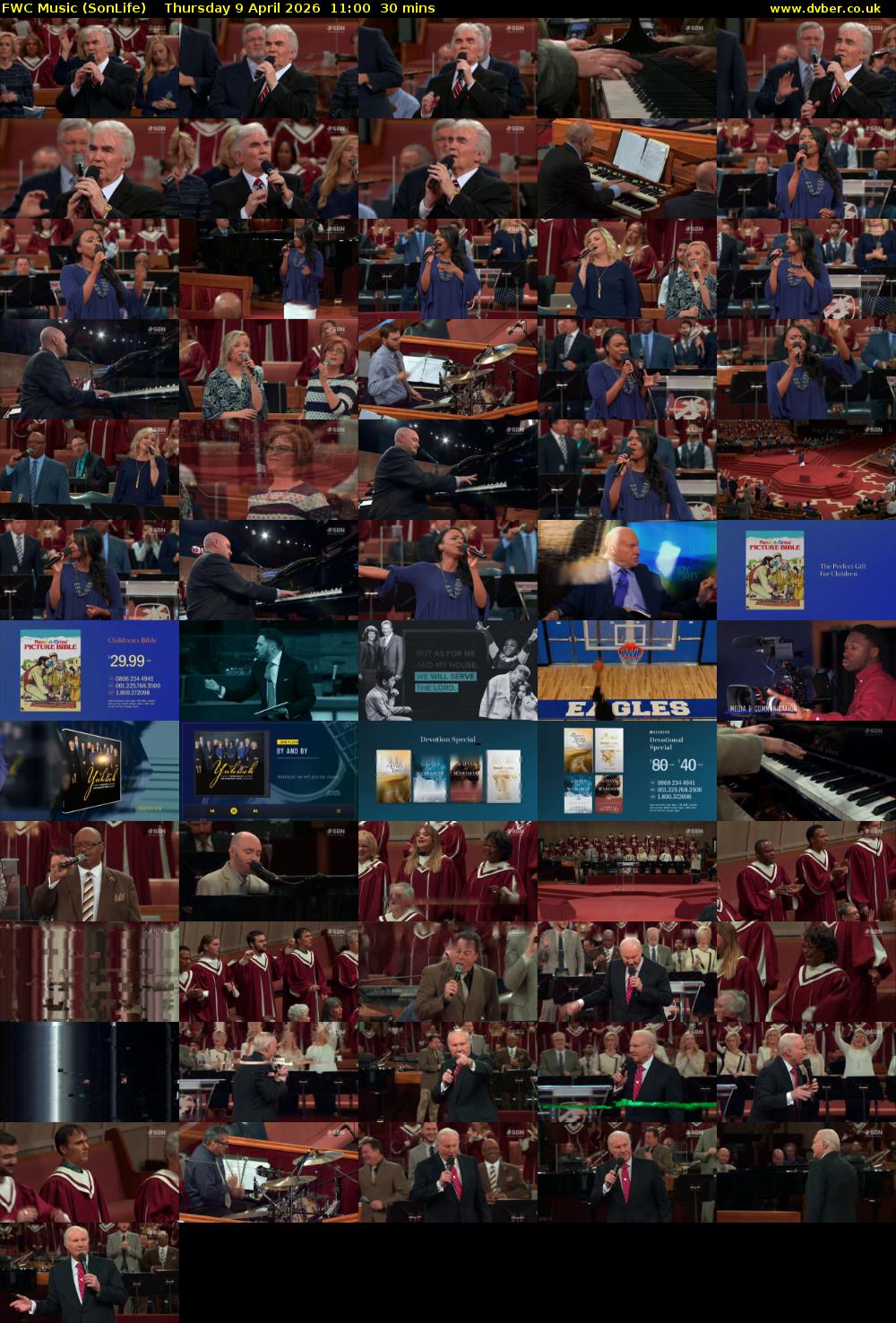 FWC Music (SonLife) Thursday 9 April 2026 11:00 - 11:30