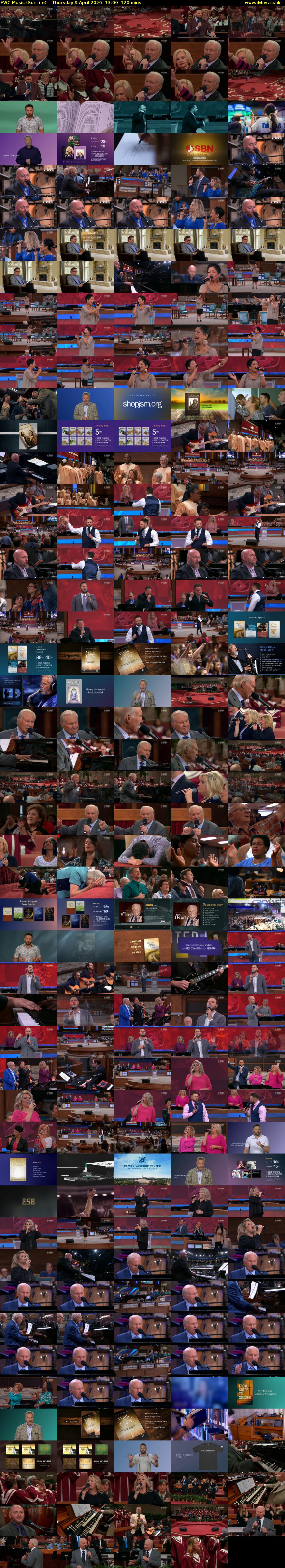 FWC Music (SonLife) Thursday 9 April 2026 13:00 - 15:00