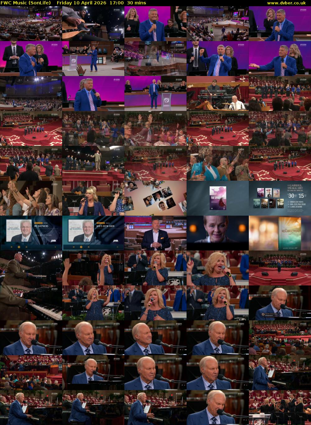 FWC Music (SonLife) Friday 10 April 2026 17:00 - 17:30