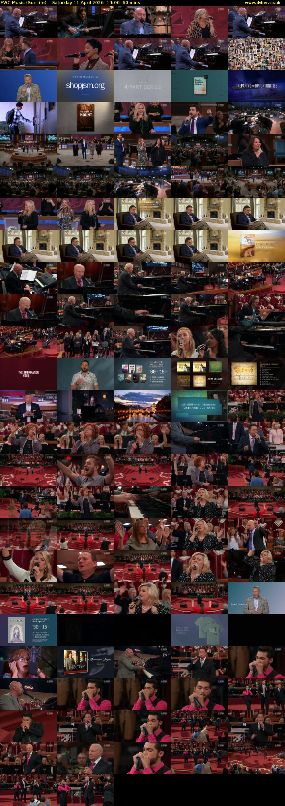 FWC Music (SonLife) Saturday 11 April 2026 14:00 - 15:00