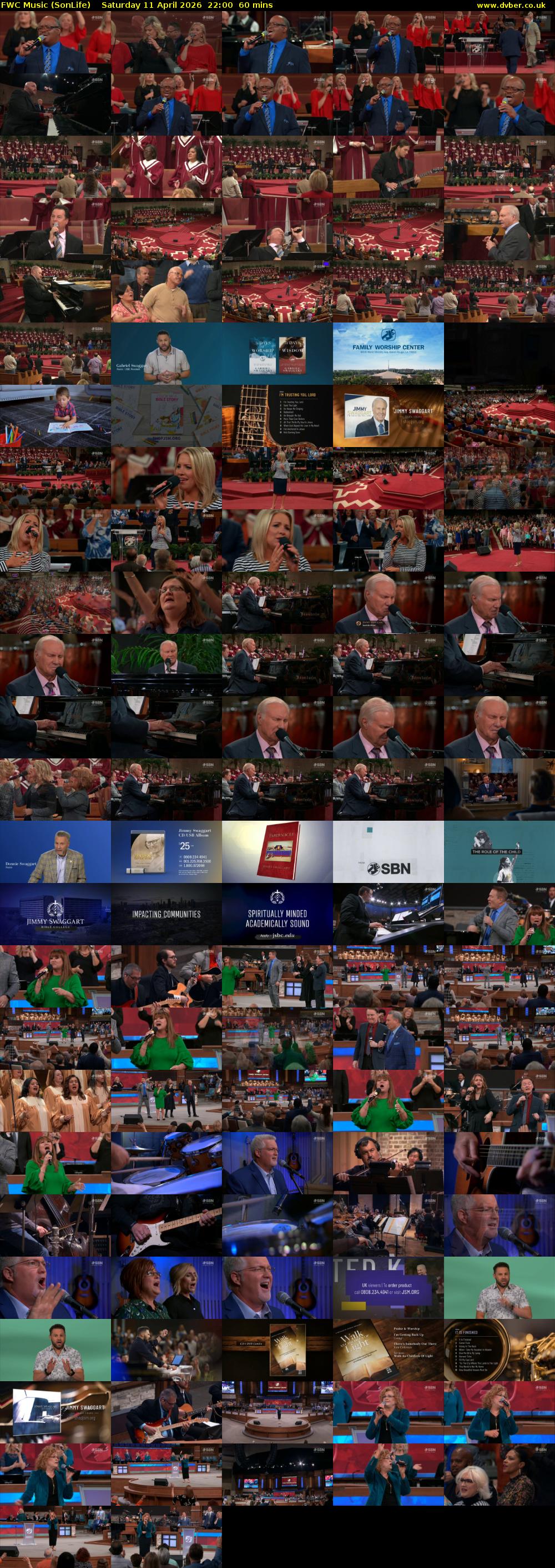 FWC Music (SonLife) Saturday 11 April 2026 22:00 - 23:00