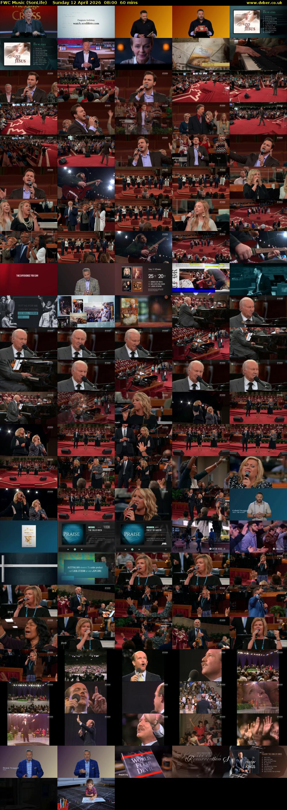 FWC Music (SonLife) Sunday 12 April 2026 08:00 - 09:00