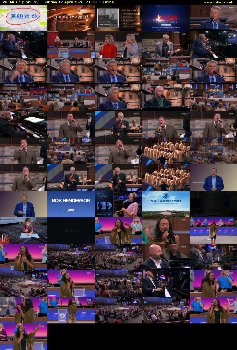 FWC Music (SonLife) Sunday 12 April 2026 21:30 - 22:00