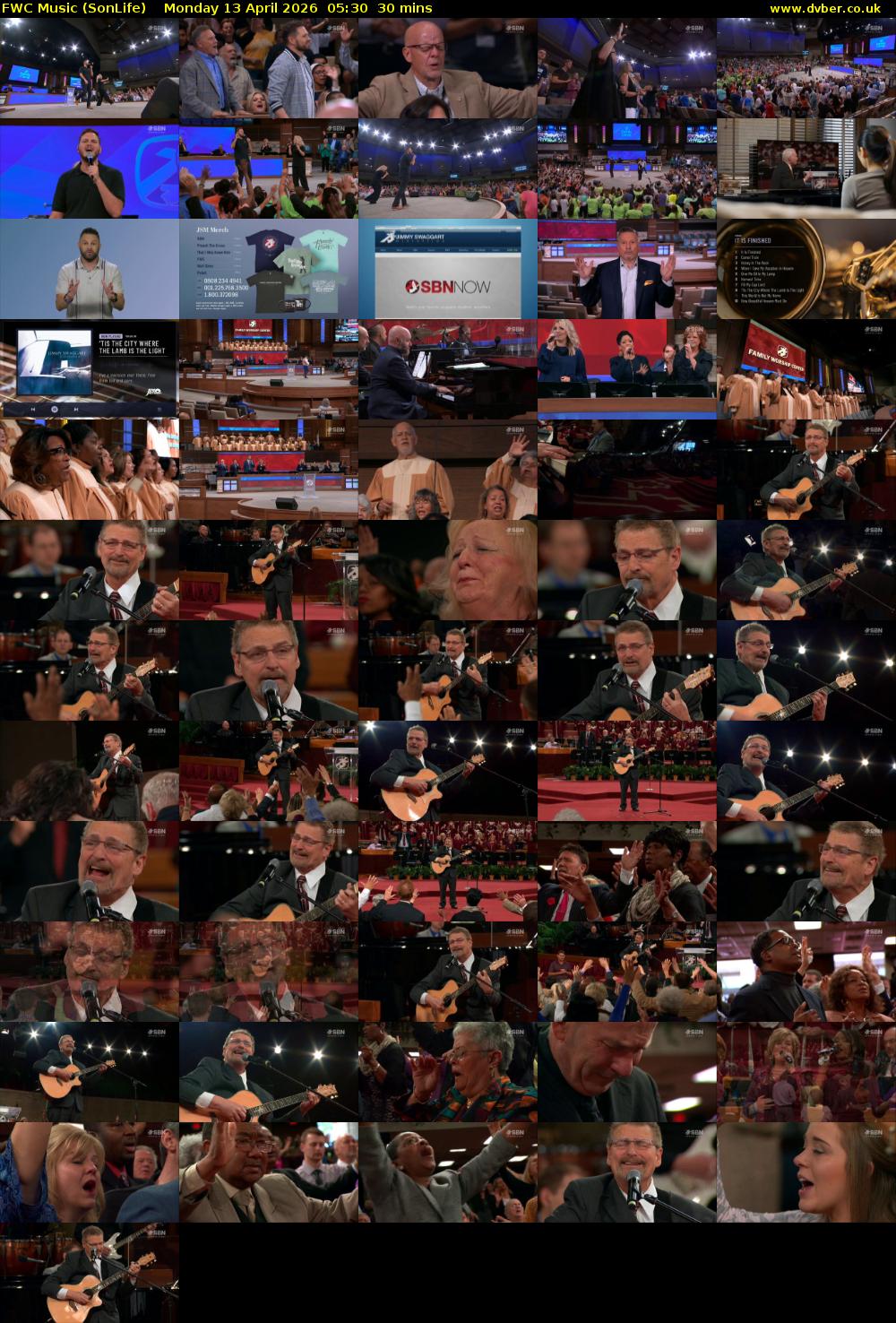 FWC Music (SonLife) Monday 13 April 2026 05:30 - 06:00